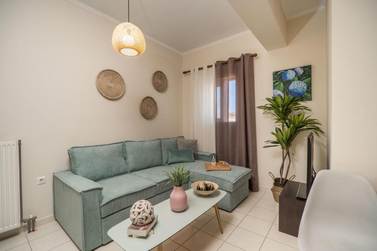 Ammoutsiani Cozy Apartment Close To The Beach Chania  ภายนอก รูปภาพ