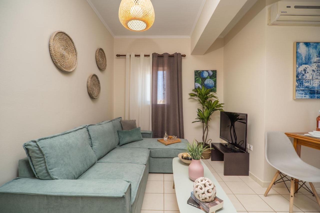 Ammoutsiani Cozy Apartment Close To The Beach Chania  ภายนอก รูปภาพ
